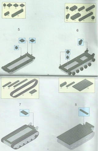 Sluban m38-b0311 Инструкция по сборке конструктора "Сухопутные войска 2: полное перевооружение"