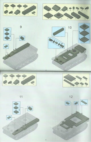 Sluban m38-b0311 Инструкция по сборке конструктора "Сухопутные войска 2: полное перевооружение"