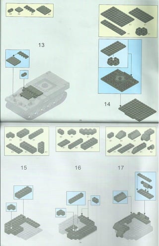 Sluban m38-b0311 Инструкция по сборке конструктора "Сухопутные войска 2: полное перевооружение"
