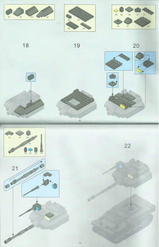 Sluban m38-b0311 Инструкция по сборке конструктора "Сухопутные войска 2: полное перевооружение"