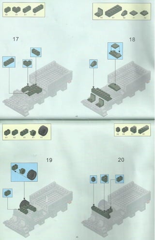 Sluban m38-b0311 Инструкция по сборке конструктора "Сухопутные войска 2: полное перевооружение"