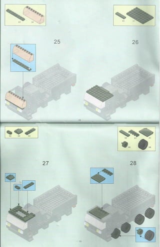 Sluban m38-b0311 Инструкция по сборке конструктора "Сухопутные войска 2: полное перевооружение"