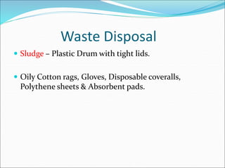Sludge Pad Crude oil Sludge Handling safety procedure.ppt