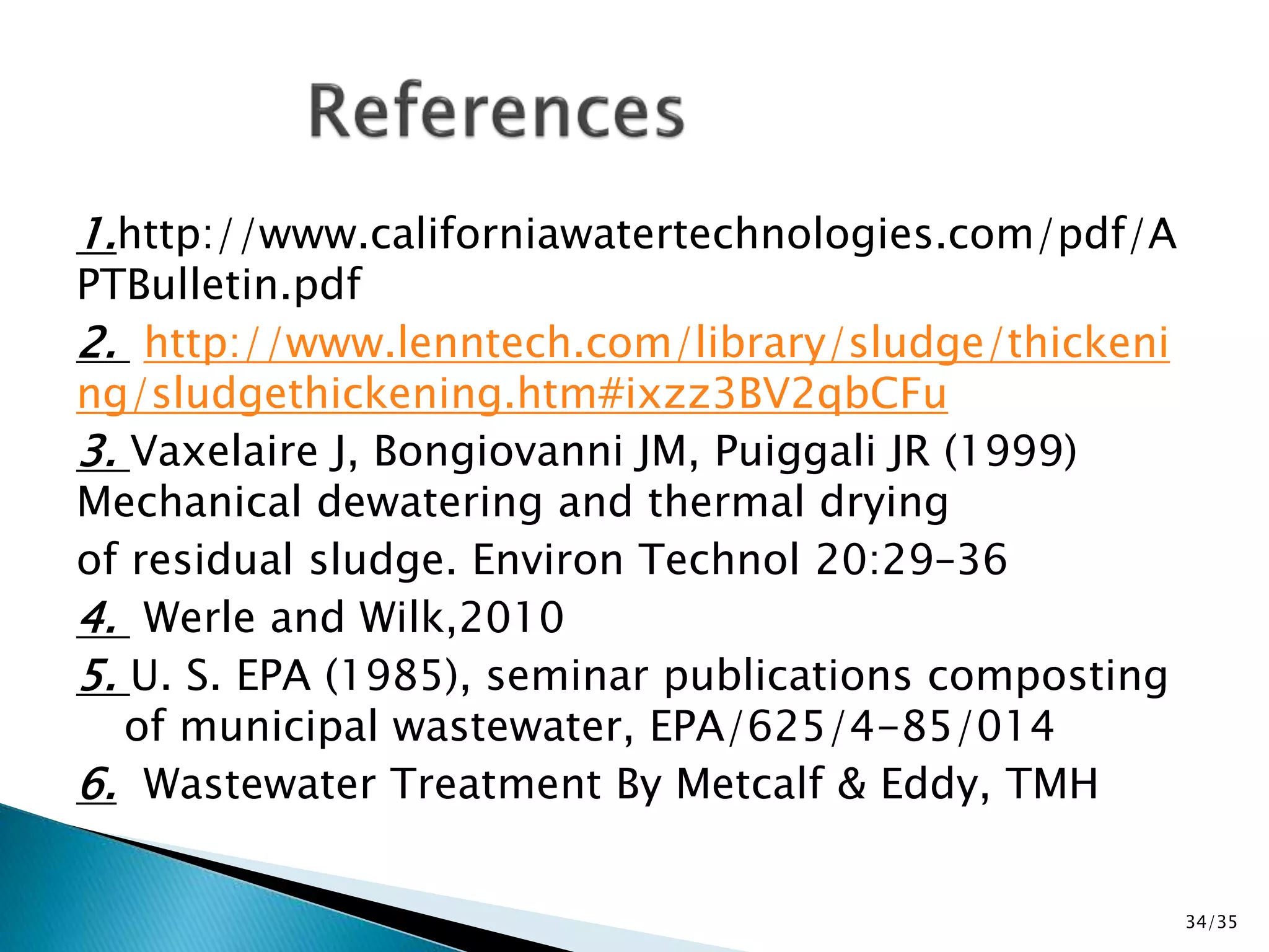 Sludge handling and disposal | PPTX