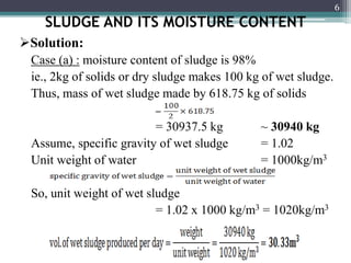 sludge disposal