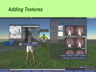 Basic Clothing Design in Second Life | PPT