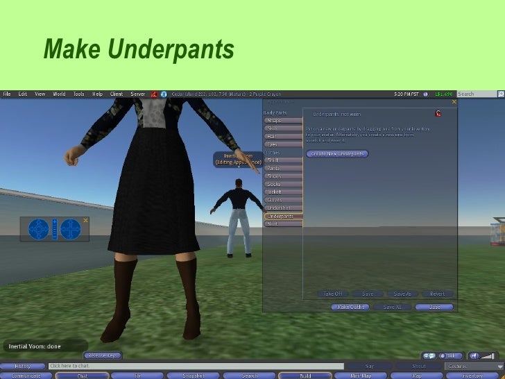 Basic Clothing Design in Second Life