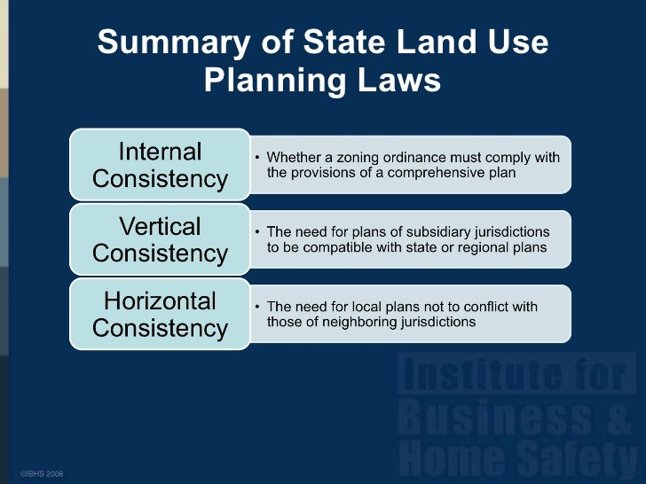 Summary of State Land Use Planning Laws