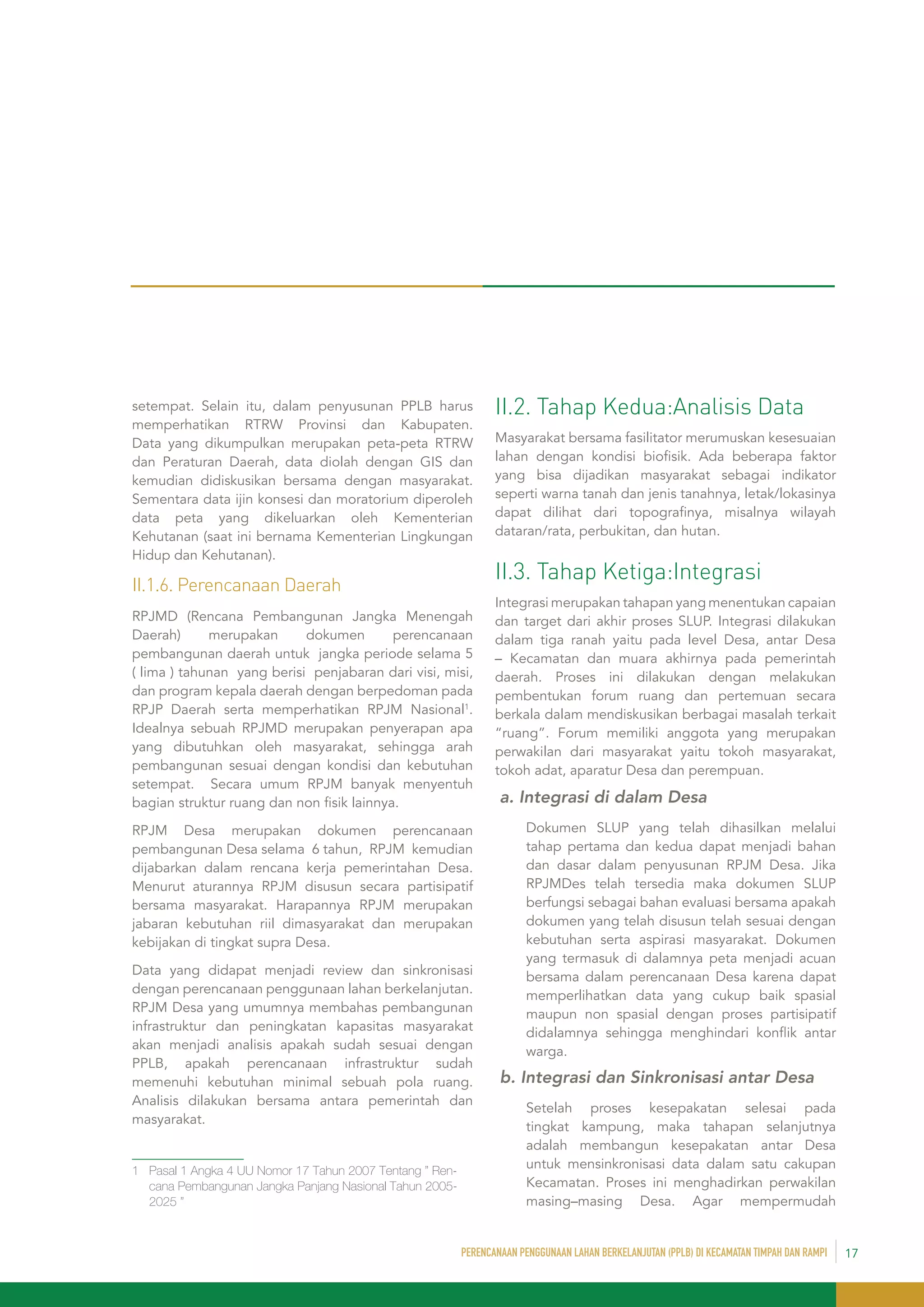 Sustainable Land Use Planning (SLUP) Working Paper 2015 | PDF