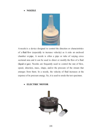 Slurry Test Rig Slurry erosion test rig | DOCX