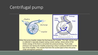 Centrifugal pump
 