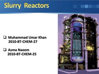  Muhammad Umar Khan
2010-BT-CHEM-27
 Asma Naeem
2010-BT-CHEM-25
 