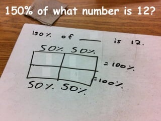150% of what number is 12?
 