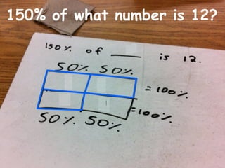 150% of what number is 12?
 