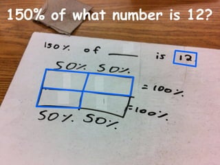 150% of what number is 12?
 
