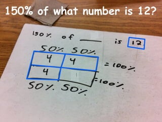 150% of what number is 12?
 
