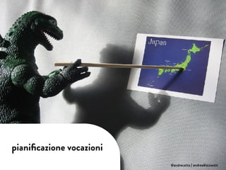 pianiﬁcazione vocazioni
@andrecatta / andrea@slowd.it
 