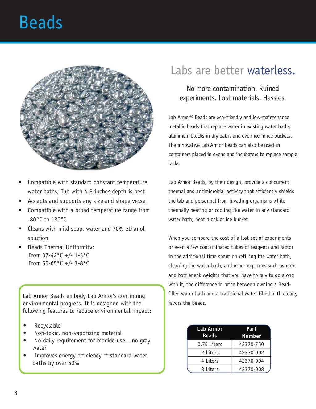 SHEL LAB Water Baths & Bead Baths Catalog