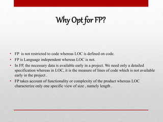 Software Metrics - Software Engineering | PPTX
