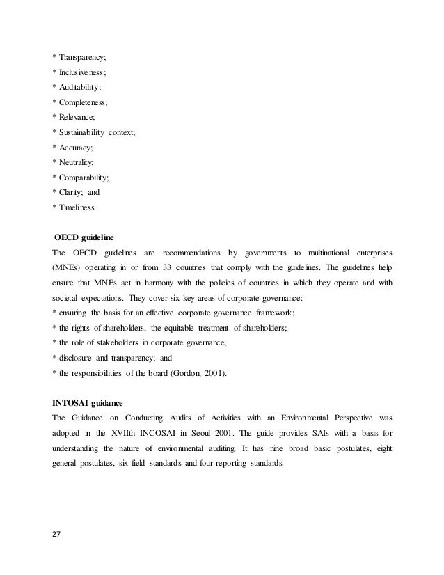 environmental audit and accounting