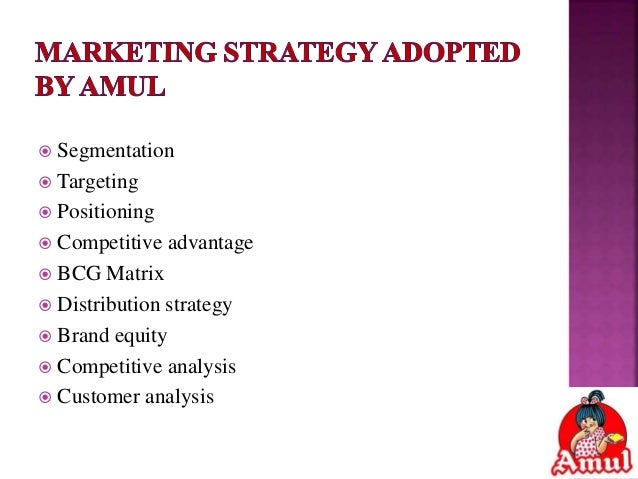 amul marketing strategy case study