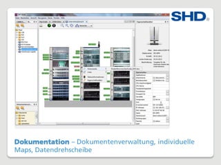 Dokumentation – Dokumentenverwaltung, individuelle
Maps, Datendrehscheibe
 