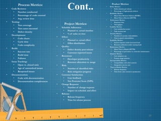 Software metrics chapter one overview of software metrics | PPTX