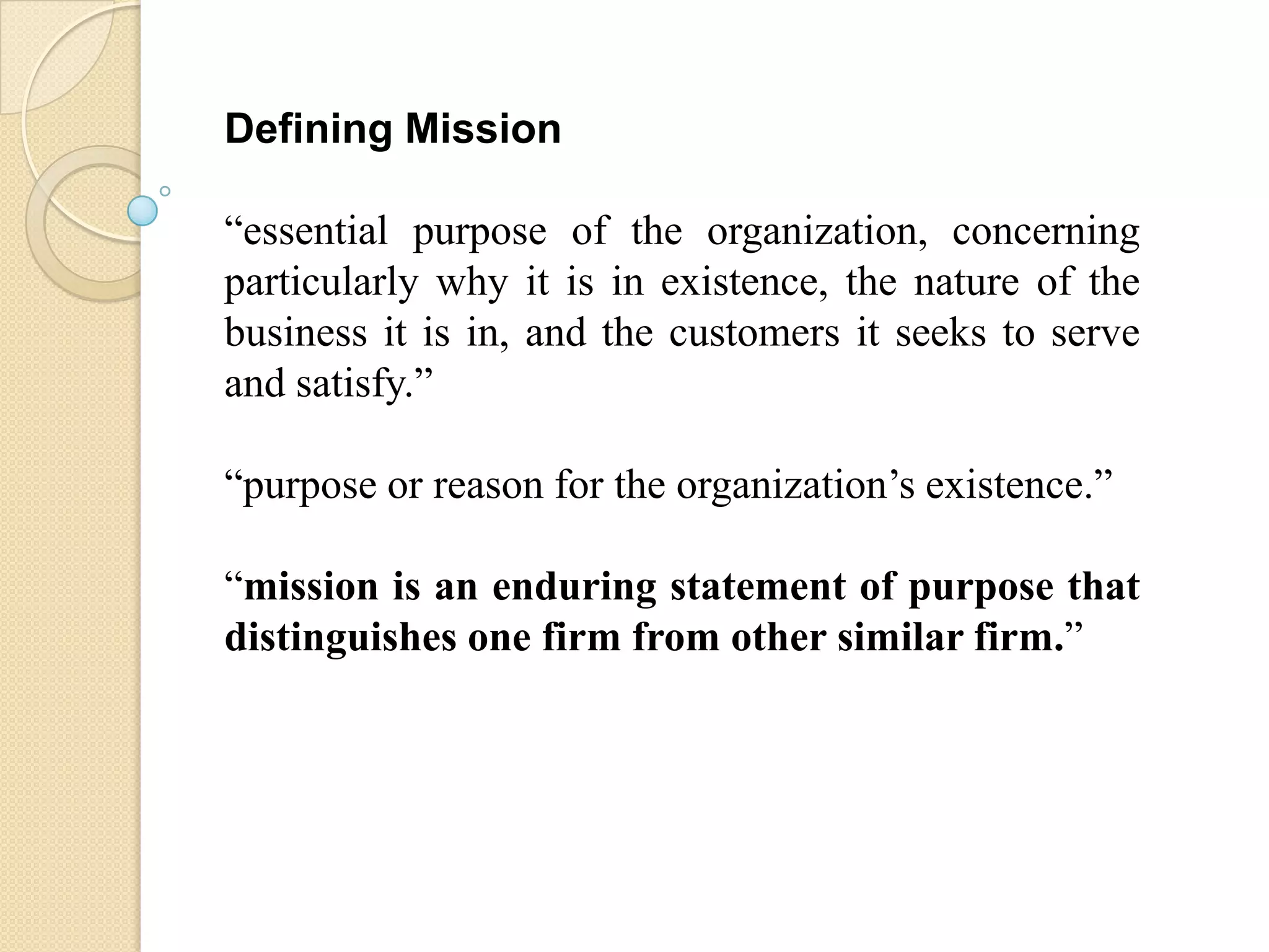 Vision Mission Objectives Goals | PPTX