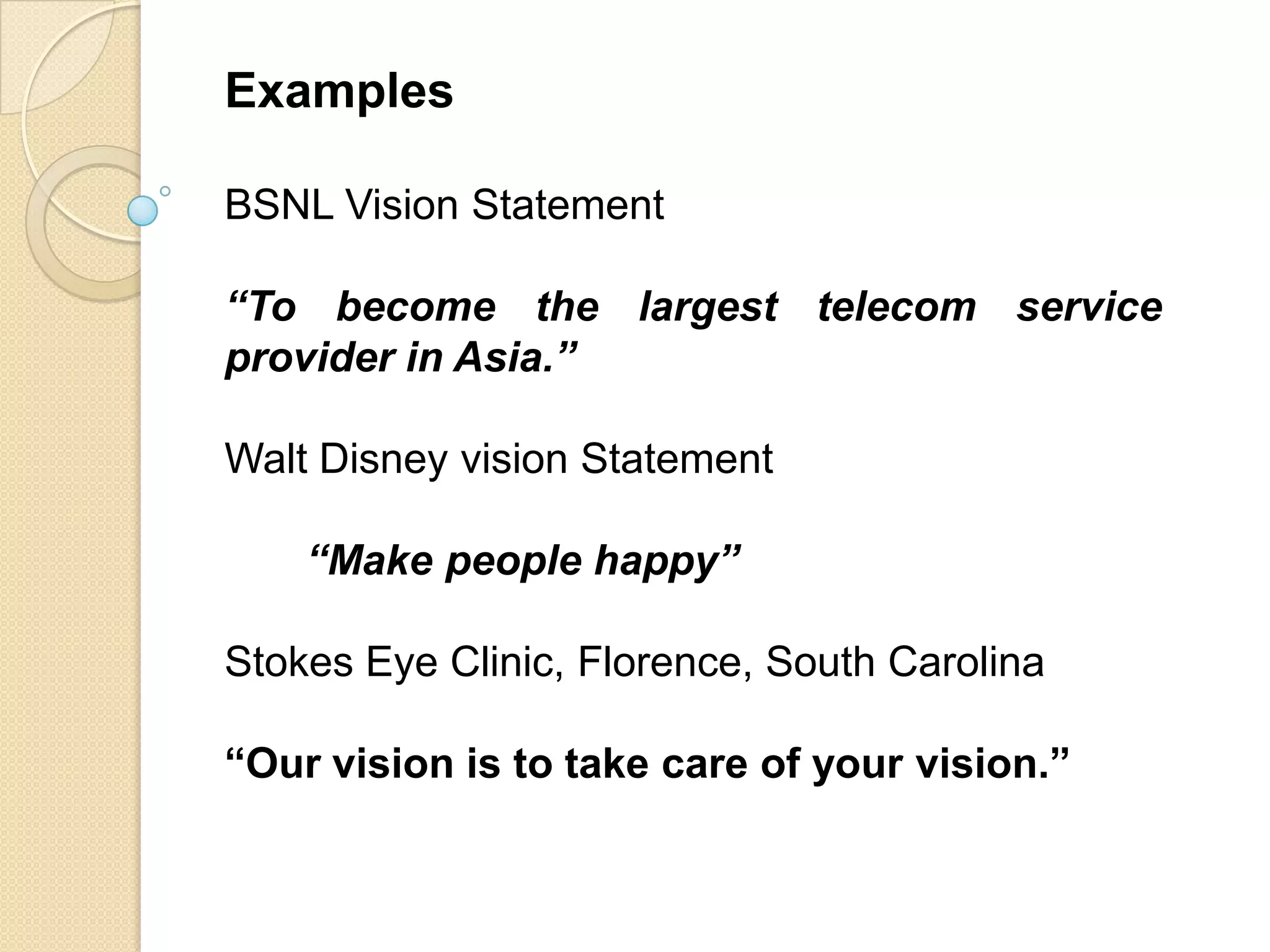 Vision Mission Objectives Goals | PPTX