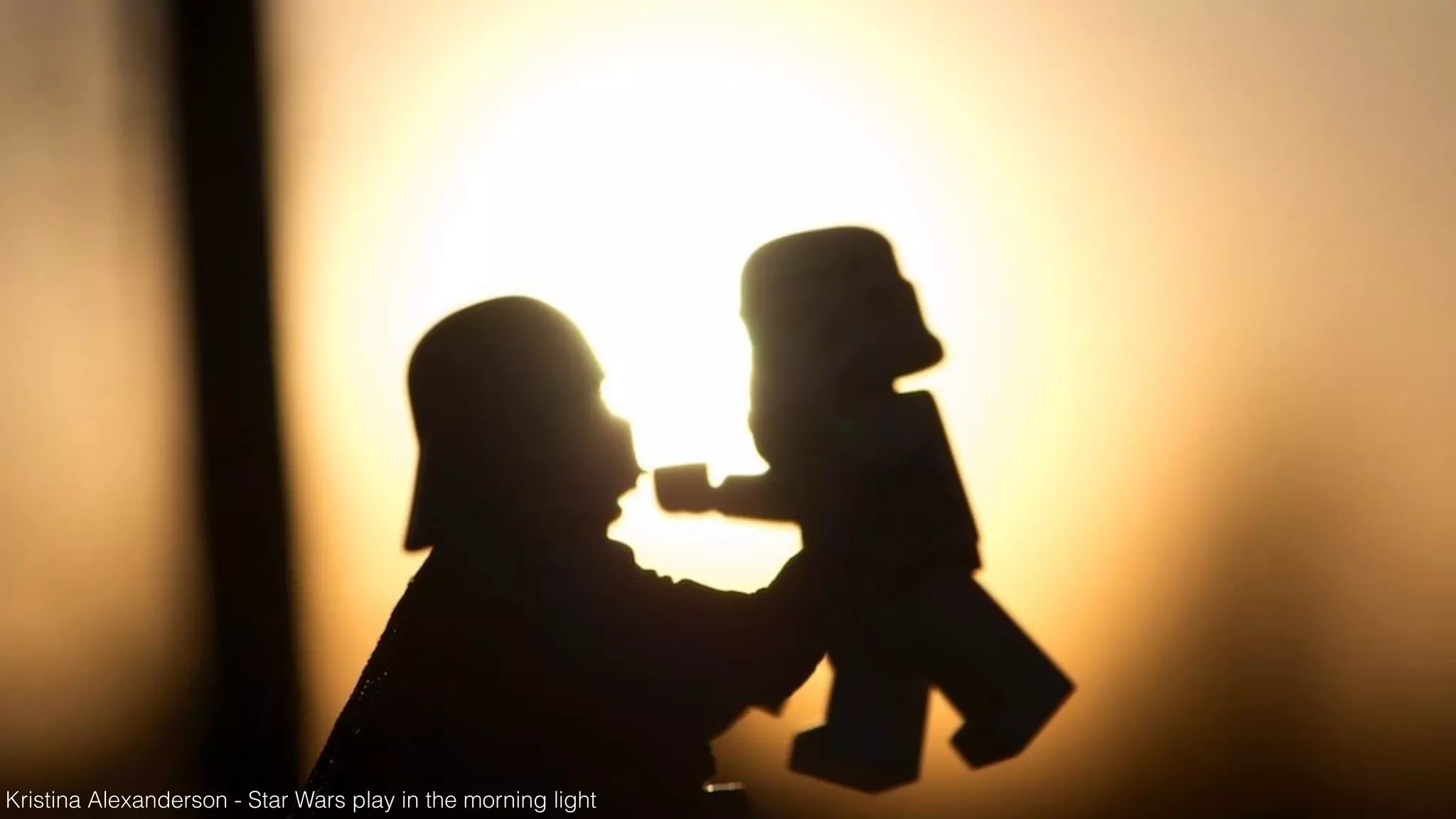 Kristina Alexanderson - Star Wars play in the morning light
 