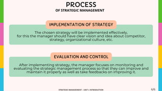 201 - Strategic Management [Unit 1: Introduction] [BBA II, Rajasthan ...
