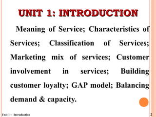 Service Management Introduction | PPT
