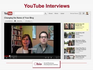 YouTube Interviews
 