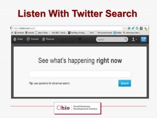 Listen With Twitter Search
 