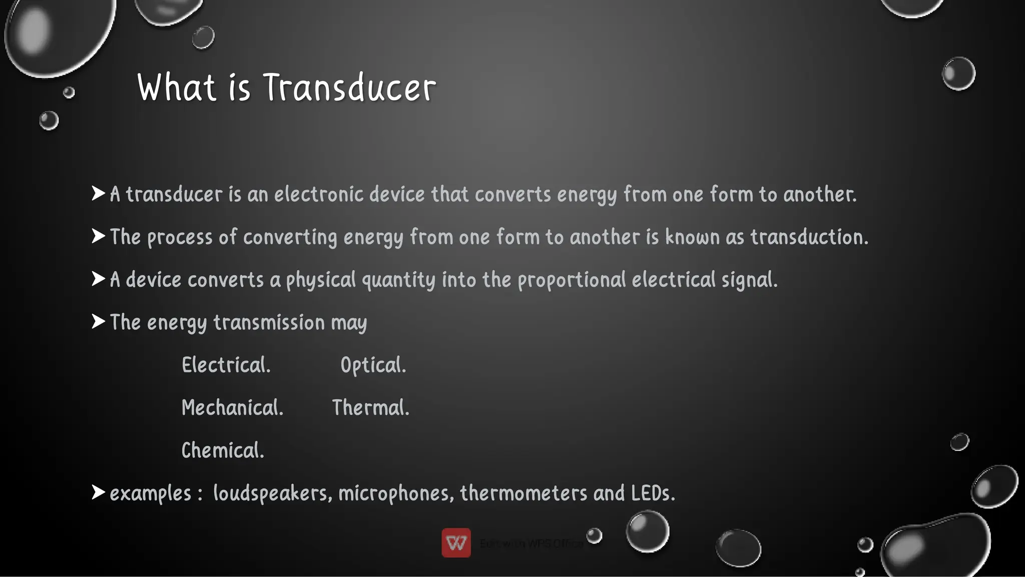 Transducer working and advantage introduction | PDF