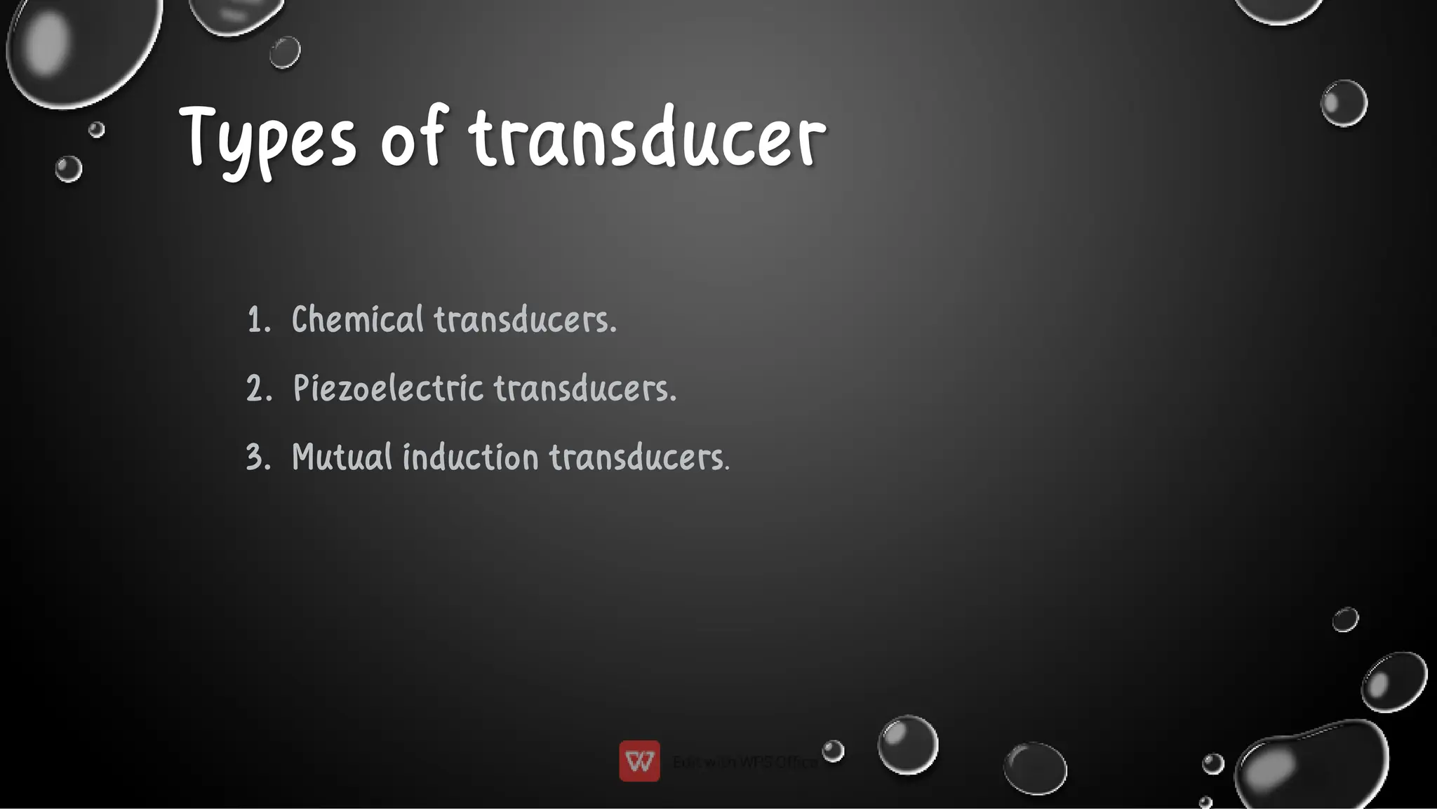 Transducer working and advantage introduction | PDF | Chemistry | Science