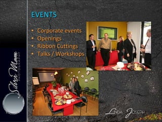 Corporate events Openings Ribbon Cuttings Talks / Workshops EVENTS 