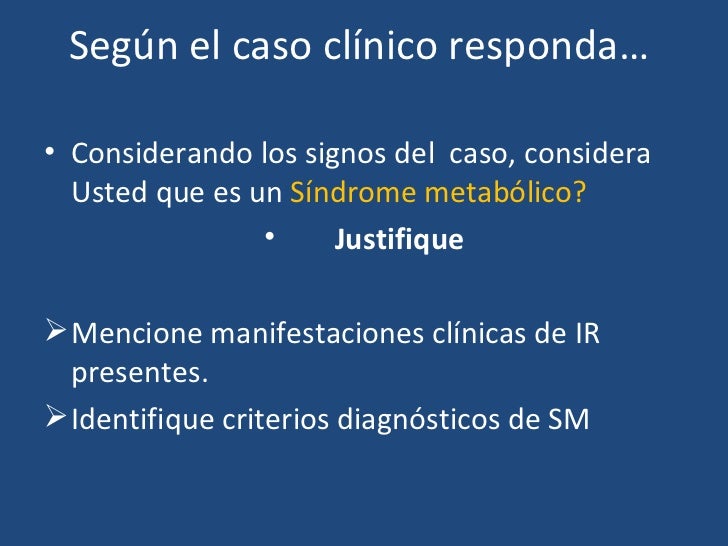 Sindrome Metabolico Sindrome Metabolico