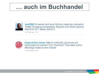 …  auch im Buchhandel 
