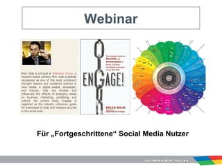 Webinar Für „Fortgeschrittene“ Social Media Nutzer 