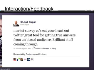 Interaction/Feedback 