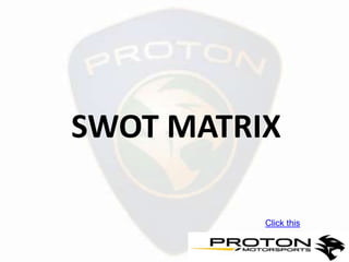 SWOT MATRIX

          Click this
 