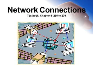 Network  Connections Textbook  Chapter 8  265 to 270 
