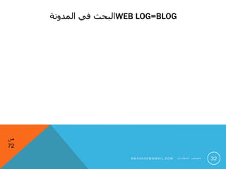 WEB LOG=BLOG‫المدونة‬ ‫في‬ ‫البحث‬
32
‫ص‬
72
S M 4 A 0 0 0 @ G M A I L . C O M ‫ت‬ ‫ا‬ ‫ي‬ ‫ط‬ ‫ع‬ ‫ل‬ ‫ا‬ ‫ب‬ ‫ع‬ ‫ص‬ ‫م‬
 