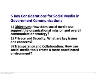 15Wednesday, August 14, 13
 