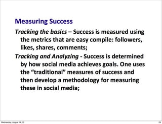 29Wednesday, August 14, 13
 