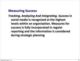 30Wednesday, August 14, 13
 