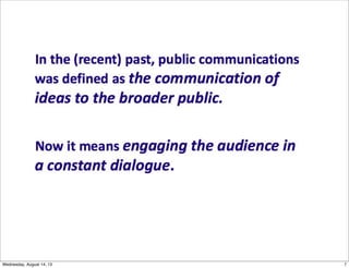 7Wednesday, August 14, 13
 