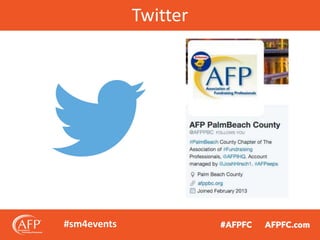 #Sm4events at #AFPFC 2016