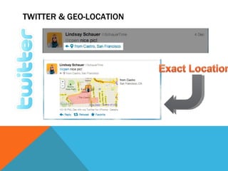 TWITTER & GEO-LOCATION
 